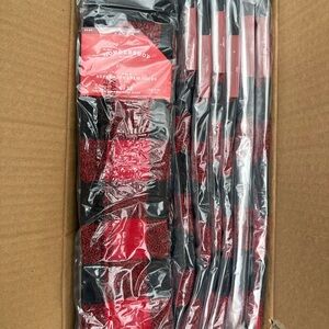 Wondershop Red and Black Super Soft Crew Socks $5 per pair or 3 for $12